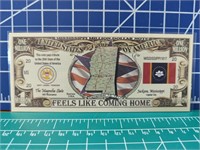 Mississippi million dollar banknote