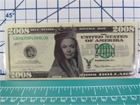 Hillary Clinton, banknote