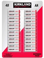 48-Pk Kirkland Signature Alkaline AA Batteries