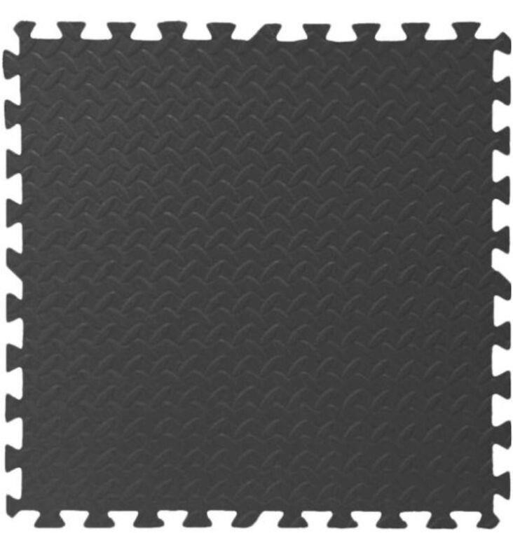 6-Pk Best Step Interlocking Tiles with 10 Borders