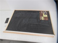 "As Is" Quartet Chalkboard, 2 X 3 Feet, Oak Frame,