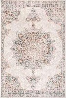 8' x 10' NuLOOM Helios Distressed Area Rug, Beige