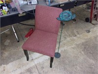 chair and tin thing