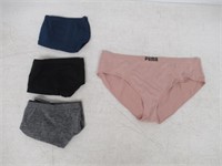 4-Pk Puma Women's MD Seamless Bikini Underwear,