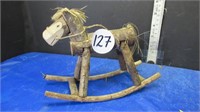 HANDCRAFTED TOY ROCKING HORSE