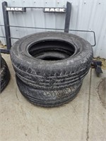 2 - 225/65R16 Tires 70% Tread
