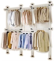 $148-Goldcart 3206 Portable Indoor Garment Rack To