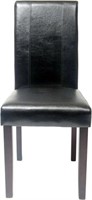 Roundhill Urban Style Solid Wood Leatherette