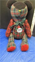 JOINTED PLAID BEAR