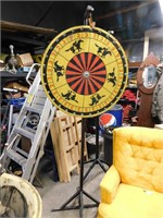 HORSE RACE GAME WHEEL WITH GAME PAD