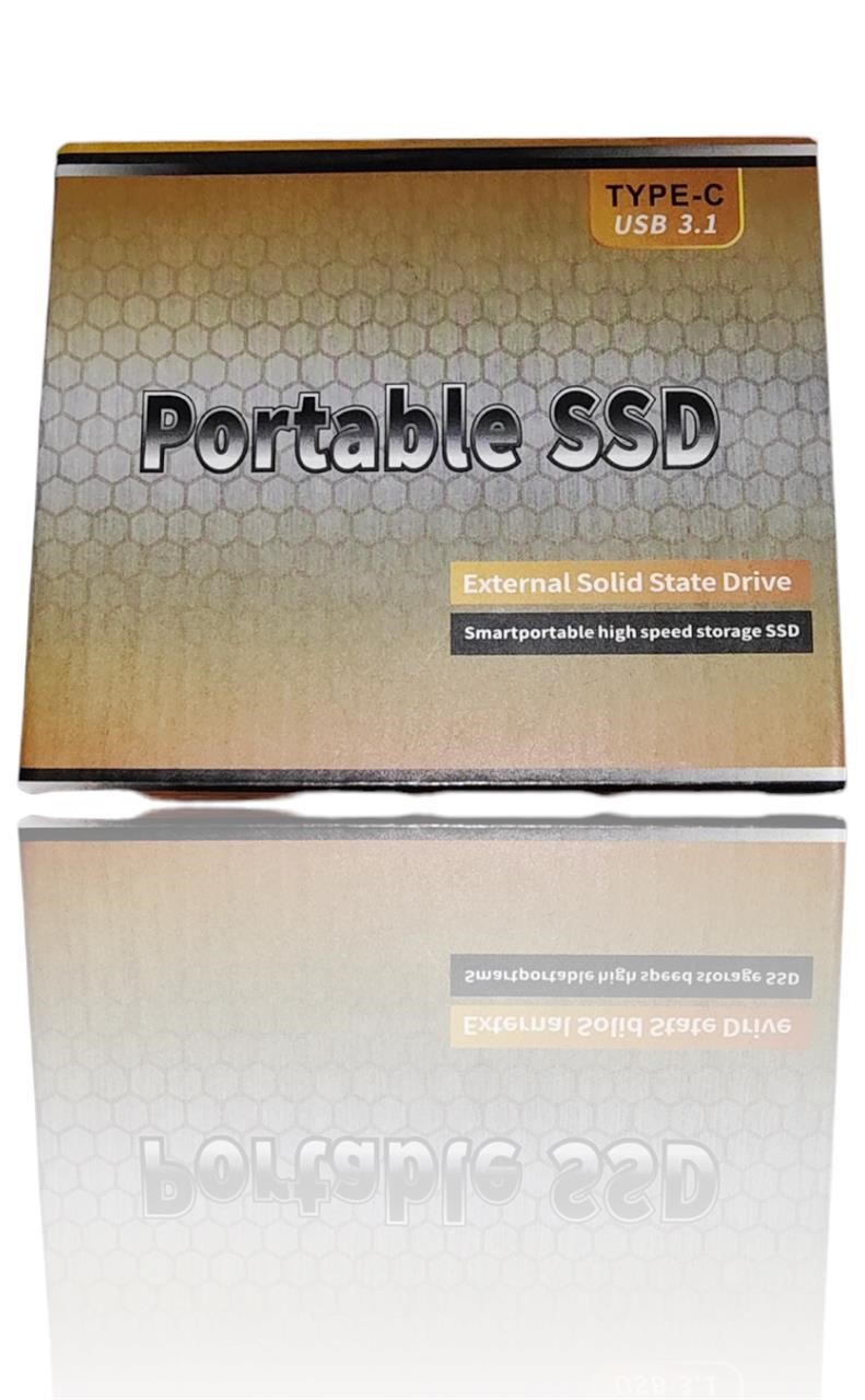 PORTABLE SSD 4TB SILVER COLOR 3.1 TYPE C