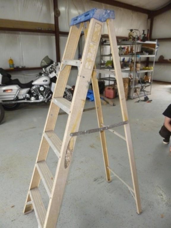 Werner 6ft Folding Fiberglass Ladder