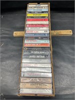 Cassettes in plastic