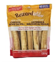 Rewardables Rawhide Free Chicken Recipe Chews, The