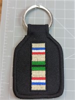 Desert Storm service ribbon, embroidered keychain