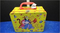 WINNIE THE POOH METAL LUNCH BOX