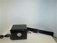 GPX Home Theater Speaker and GE TV Antenna