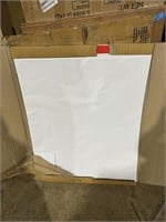 (Times 2)  27"x34" Easel Pad, 2 pad in box, white