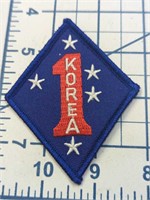 USA made iron-on military patch