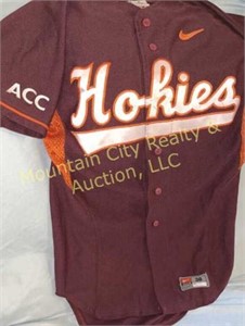 Vintage Hokies Softball Jersey - Maroon #10