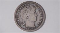 1896-S Liberty Head Barber Dime