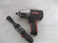 3/4" Impact Wrench & 3/8" Air Ratchet