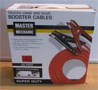 New 20ft Booster Cables