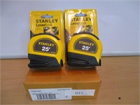 4 New Stanley Lever Lock Measureing Tapes