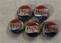 (5 COUNT)PEPSI BOTTLE CAP