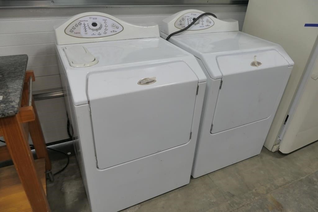 Set of Maytag Neptune Washer & Elec Dryer