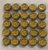 (25 COUNT)VINTAGE BOTTLE, CAP-GUNTHER/VIRGINIA/2