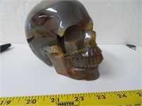 Carved Carnelian Skull
