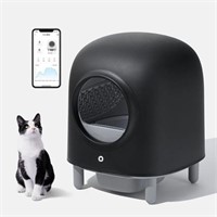 $499 - Petree Self-Cleaning Cat Litter Box with Wi