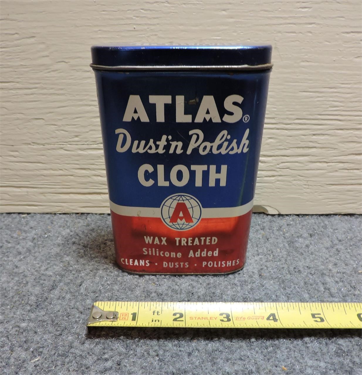 Atlas, Dust'n Polish Cloth Tin