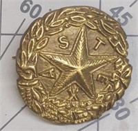 Texas pin badge
