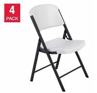 Lifetime Commercial Folding Chairs, 4-pack
