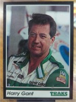 Harry Gant tracks 1991 NASCAR card