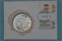 1970 $5 Bahama Islands Silver