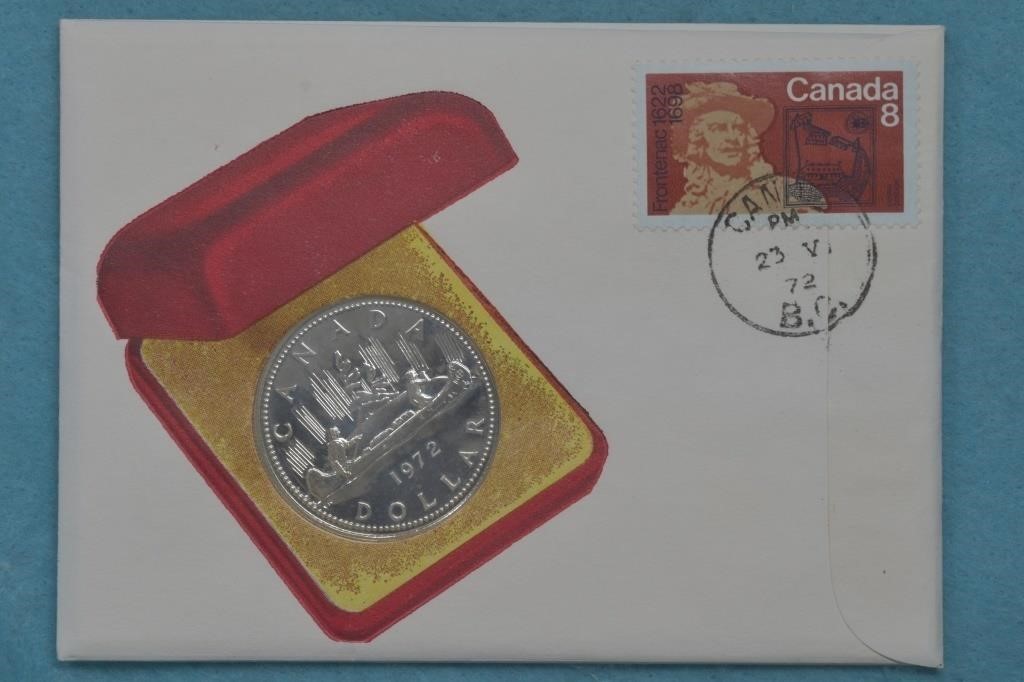 1972 $1 Canada Silver Proof .500