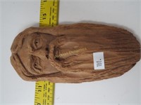 Carved Wood Face