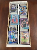 LRG BOX OF BASKETBALL/FOOTBALL CARDS (PRISMS ETC)