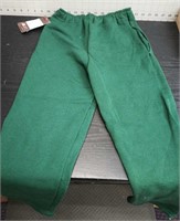 Youth medium sweat pants - green