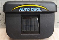 Auto cool, solar fan