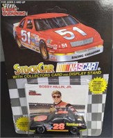 Nascar collector card and display stand