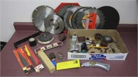 Saw Blades, Sanding Discs, Utility Knives & More
