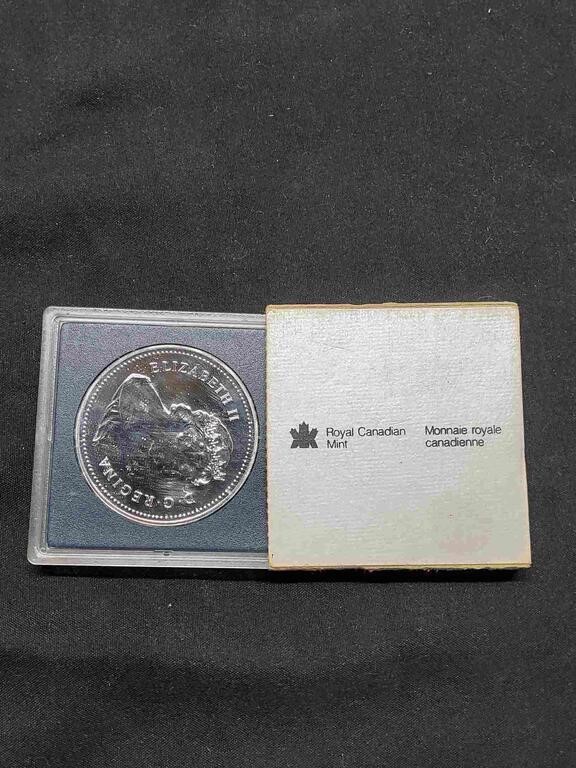 1981 Canadian Silver Dollar Proof Coin