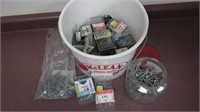 Large Assortment Of New Screws In A Bucket