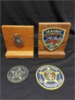 Railroad Patches & Dept of Natural Resources Badge