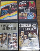 DVD Lot - I Dream of Jeanie, A Raisin in the Sun