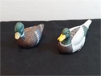 2pc Ceramic Mallard Ducks